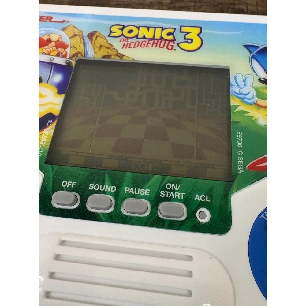 Handheld Sonic The Hedgehog 3 Game Hasbro Tiger Electronics LCD 2020